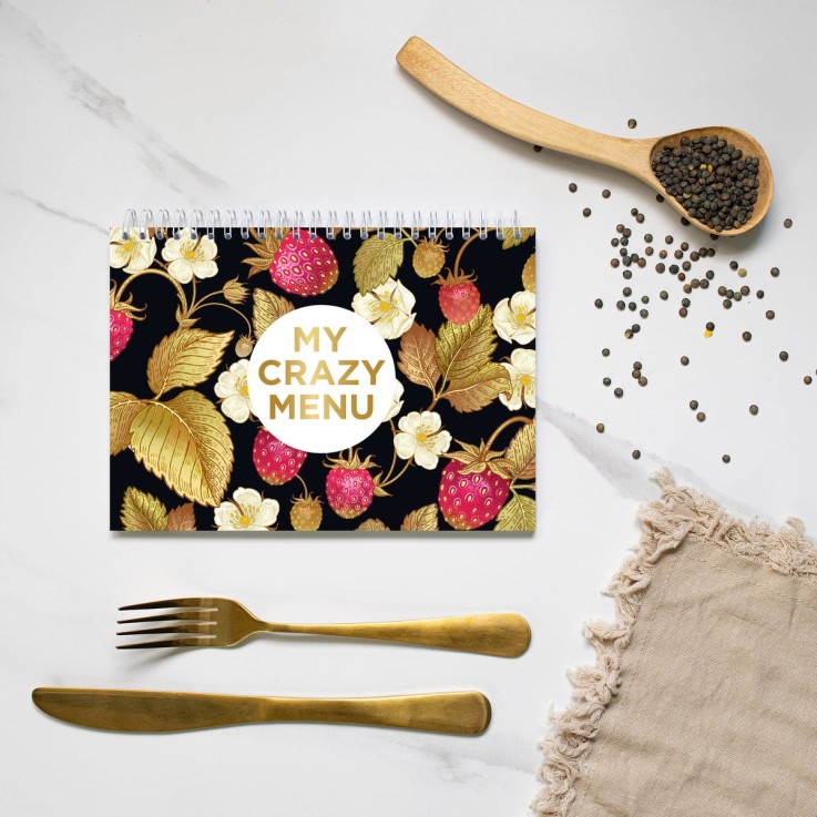 Planificateur de repas Black Strawberry