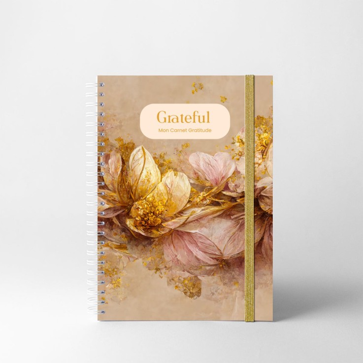 Carnet de Gratitude Golden