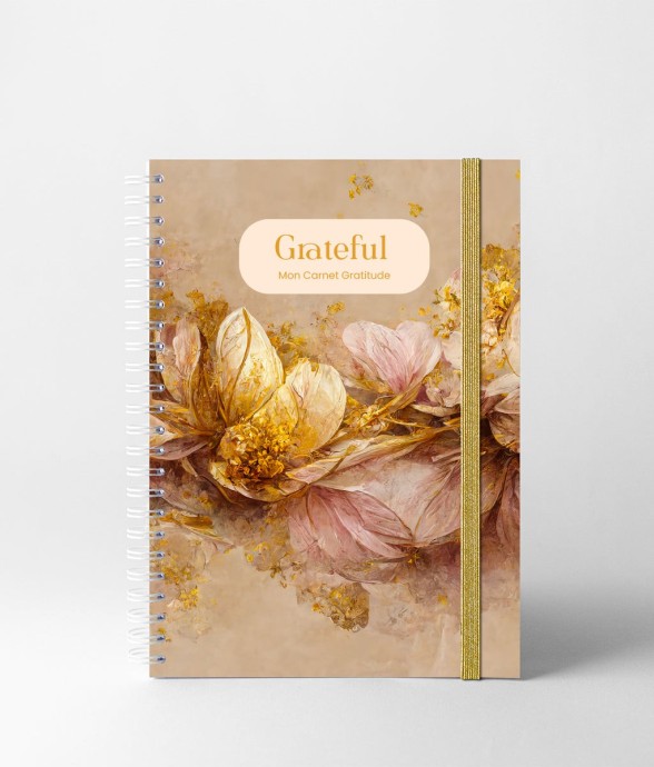 Carnet de Gratitude Golden