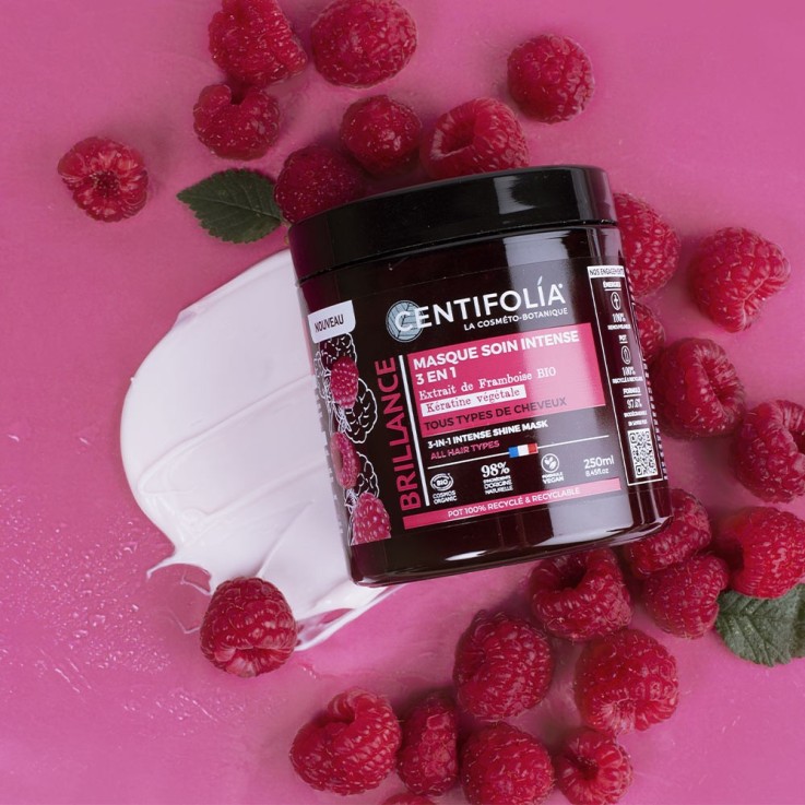 Masque soin brillance intense 3en1 Bio