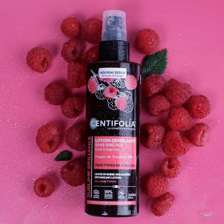 Lotion démêlante brillance sans rinçage Bio