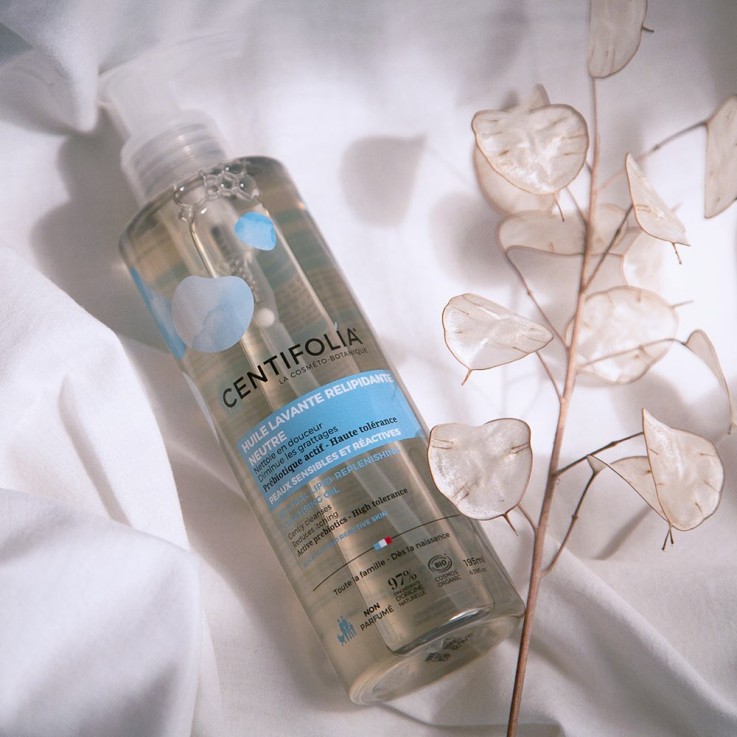 Huile lavante relipidante neutre (195ml) Bio