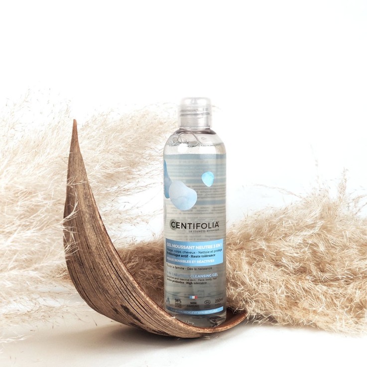 Gel moussant neutre 3en1 (250ml) Bio