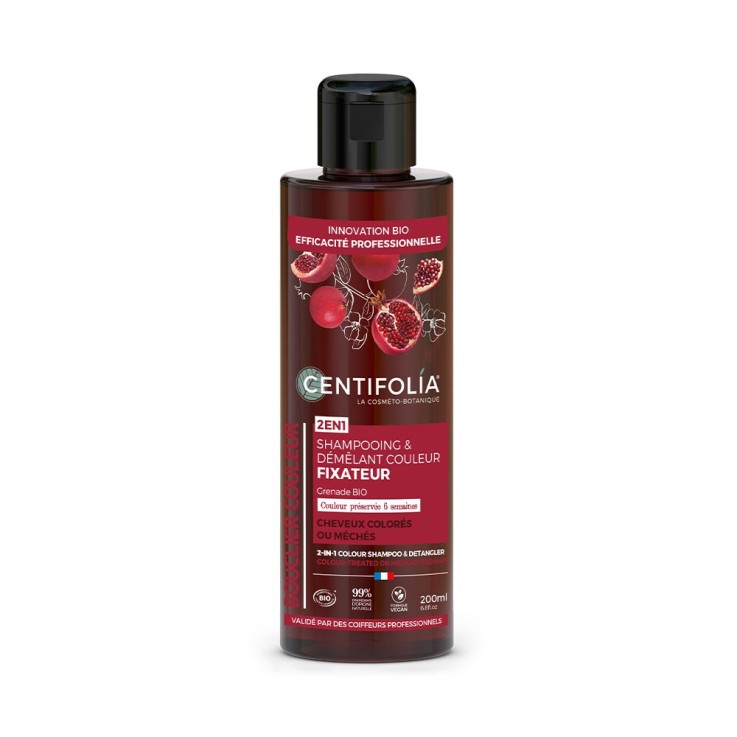 Shampoing & démêlant couleur fixateur 2en1 (200ml) Bio