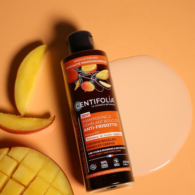 Shampoing & démêlant boucles Anti-frisottis Bio