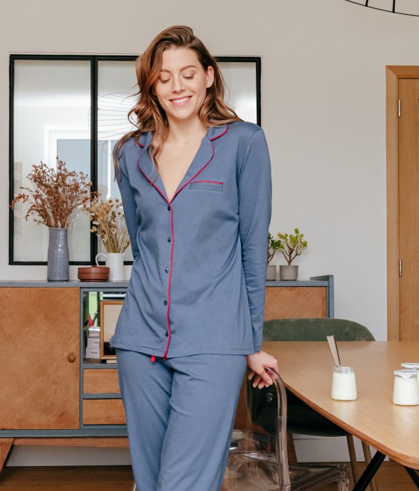 Veste de pyjama Camille en...