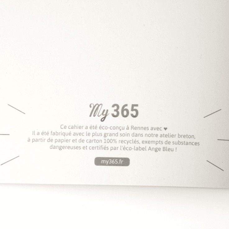 Le cahier A5 pointillé 100% recyclé - 150 x 210 mm