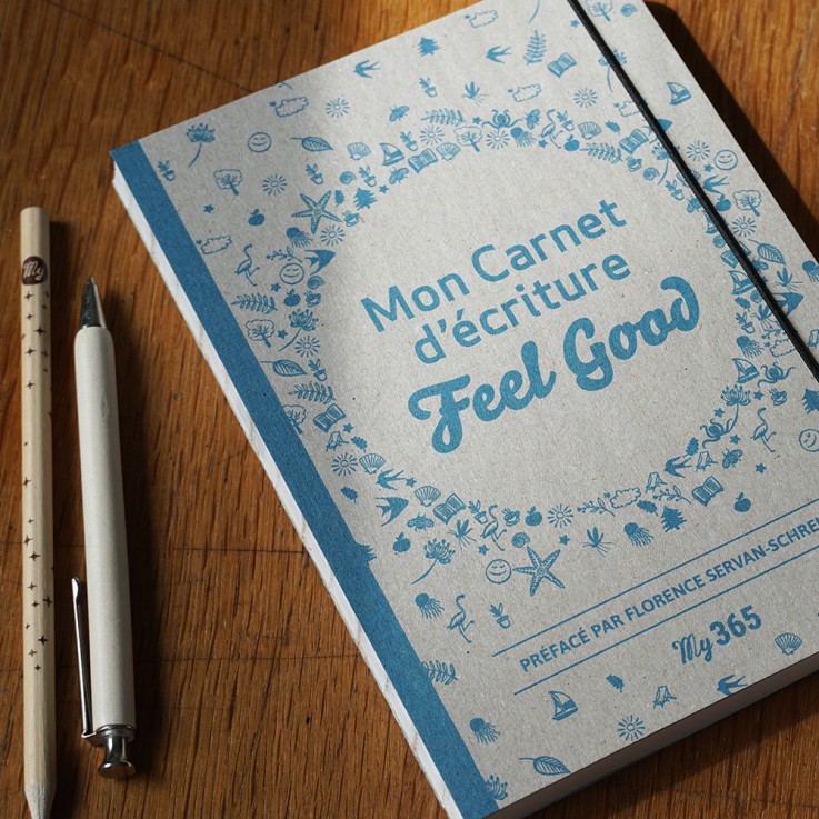 Mon carnet d'écriture Feel Good - 150 x 210 mm