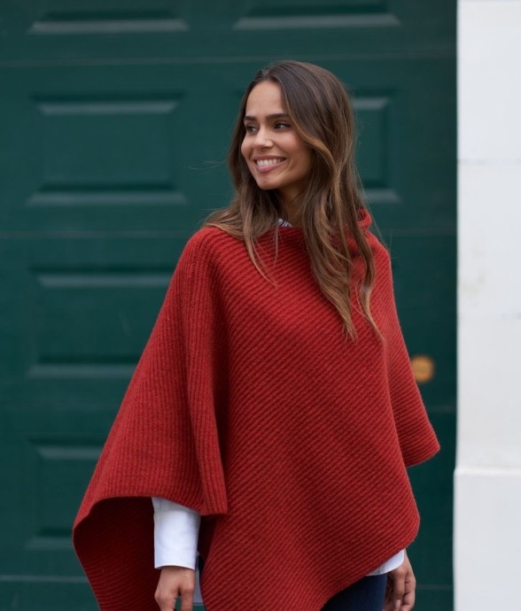 Poncho Patrice Laine recyclée