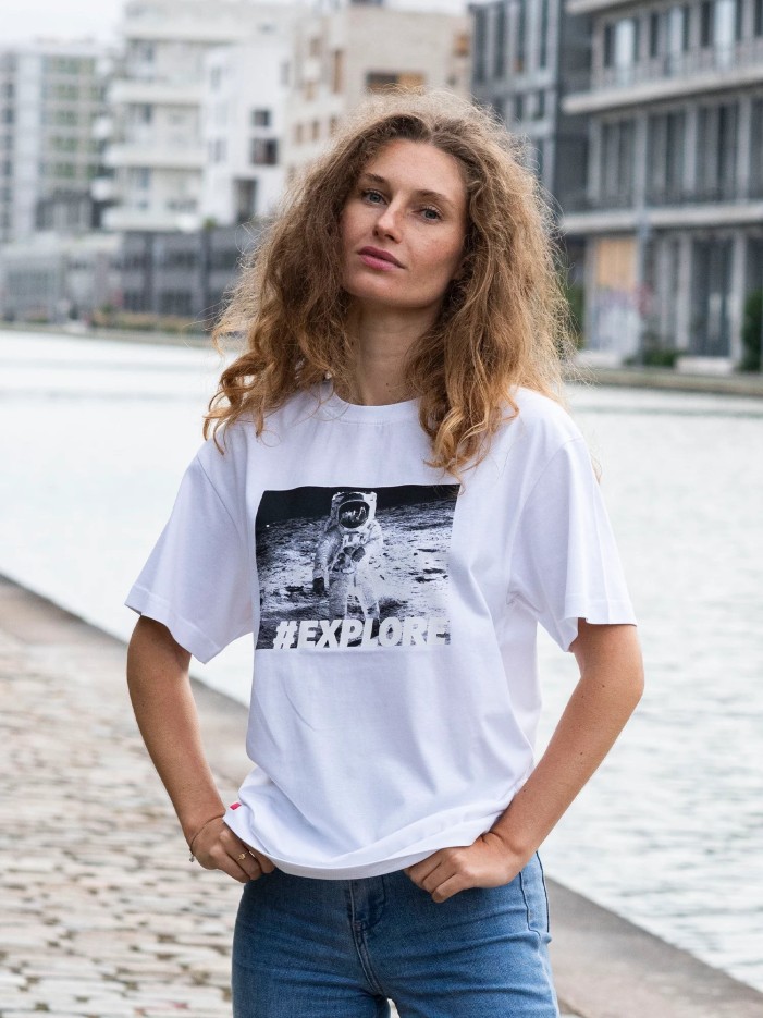 T-shirt Explore Coton Bio
