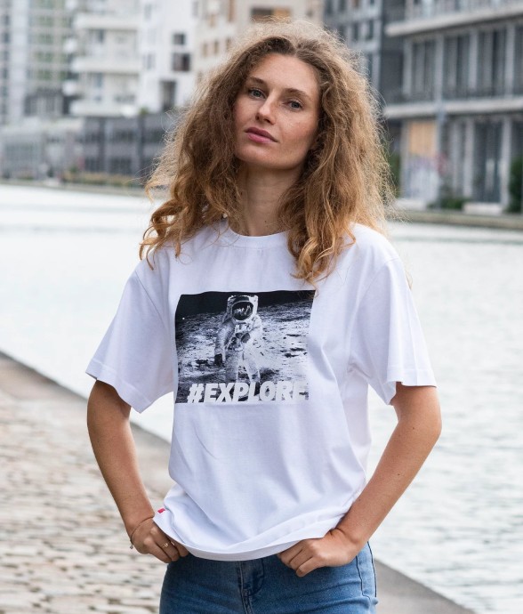 T-shirt Explore Coton Bio