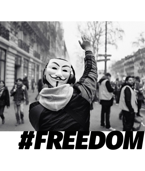 T-shirt Freedom Coton Bio