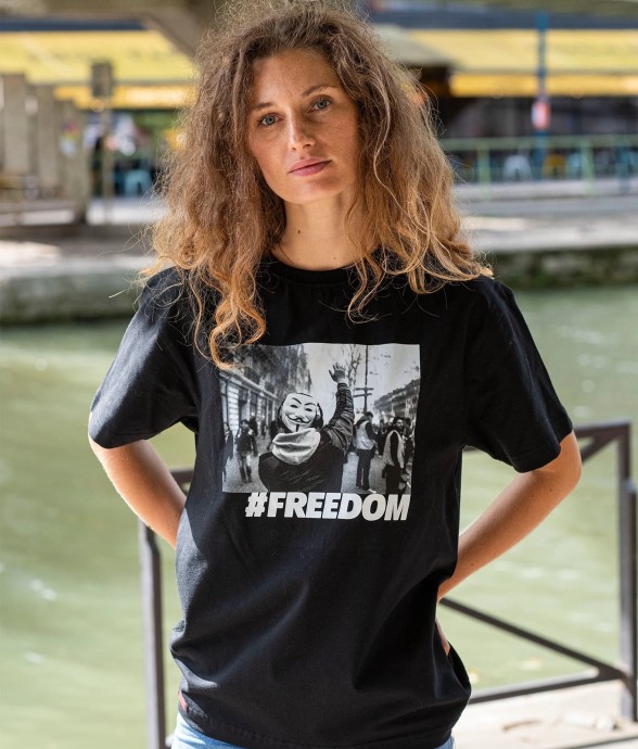 T-shirt Freedom Coton Bio