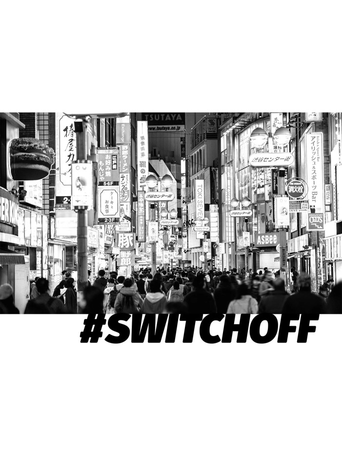 T-shirt Switch Off Coton Bio