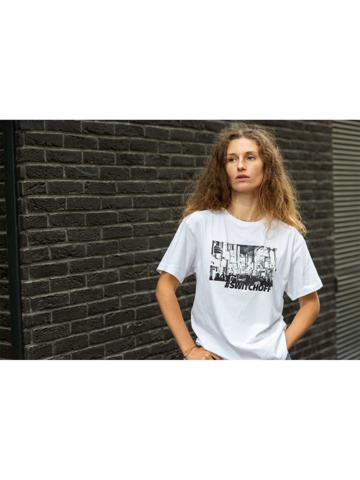 T-shirt Switch Off Coton Bio