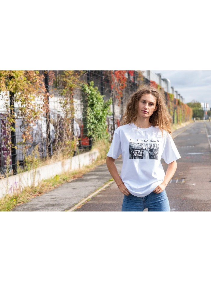 T-shirt Not Afraid Coton Bio