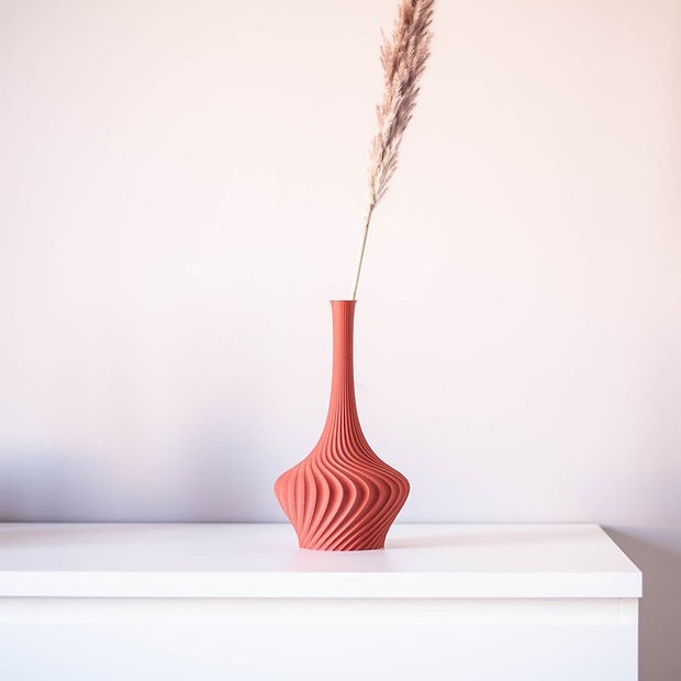 Vase pour fleurs séchées Aquilon Matière recyclée
