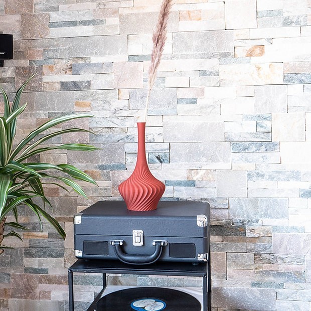 Vase pour fleurs séchées Aquilon Matière recyclée