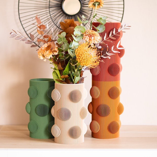 Vase pour fleurs Oasis Matière recyclée