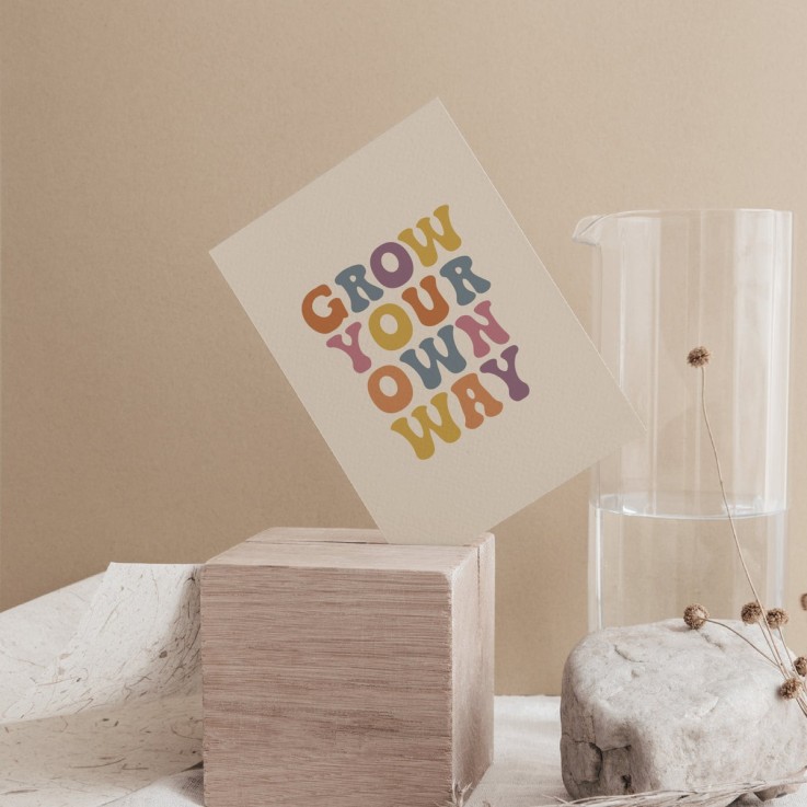 Carte Postale Grown