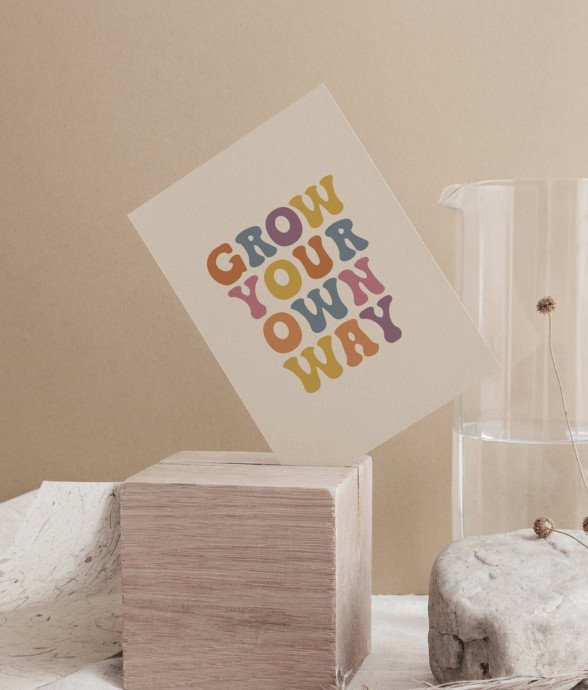 Carte Postale Grown