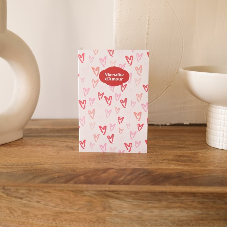 Carte Marraine d'Amour