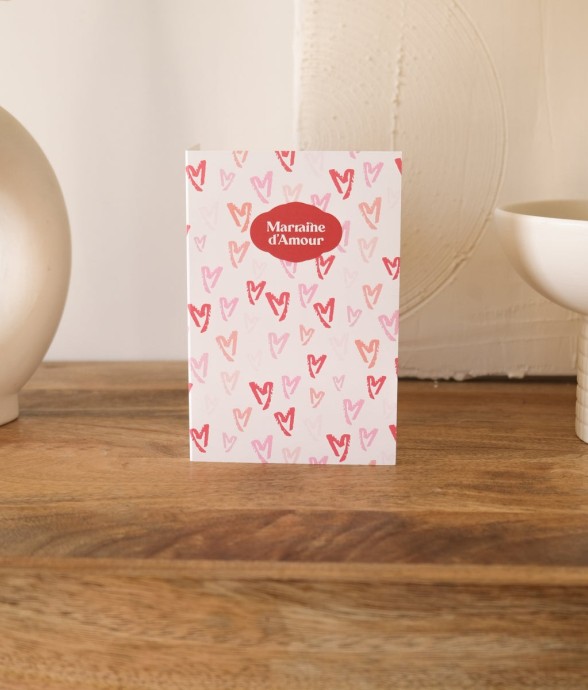 Carte Marraine d'Amour