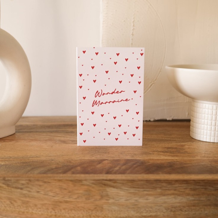 Carte Wonder Marraine
