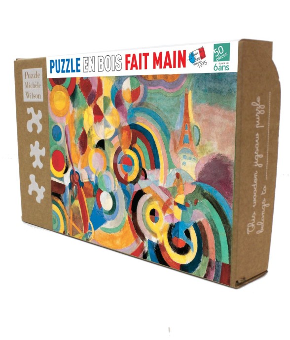 Puzzle en bois 50 pièces...
