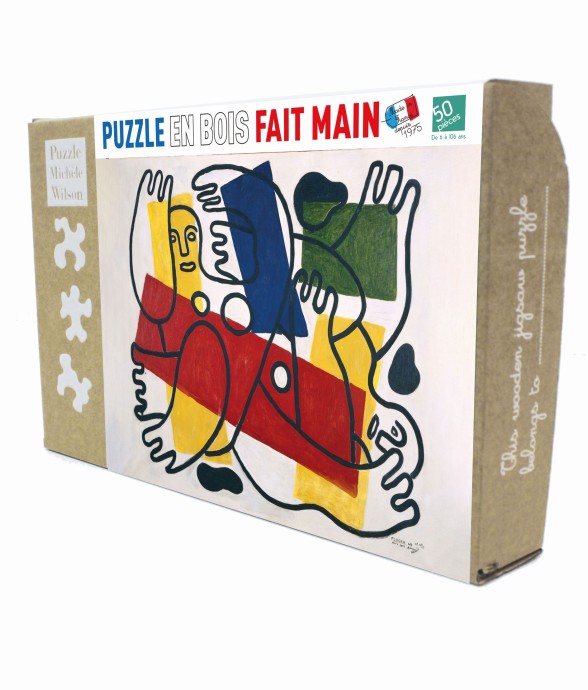 Puzzle en bois 50 pièces...