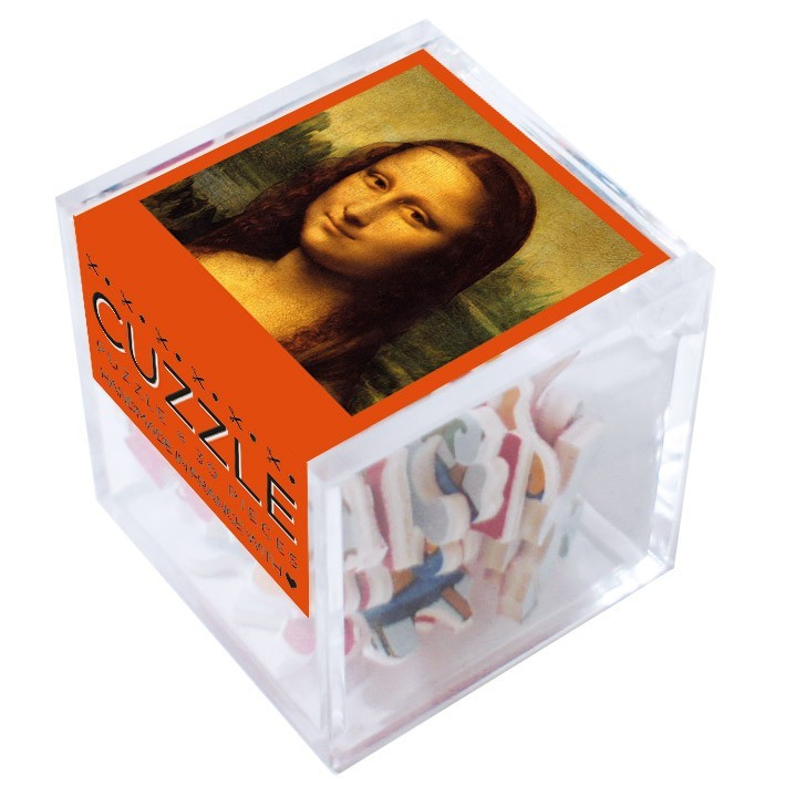 Cuzzle en bois 30 pièces Mona Lisa Orange