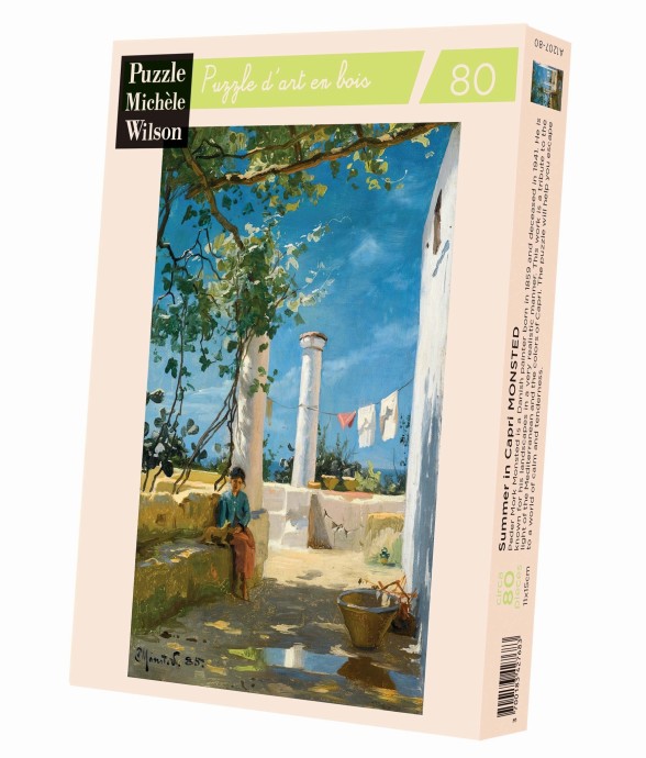 Puzzle en bois 80 pièces...