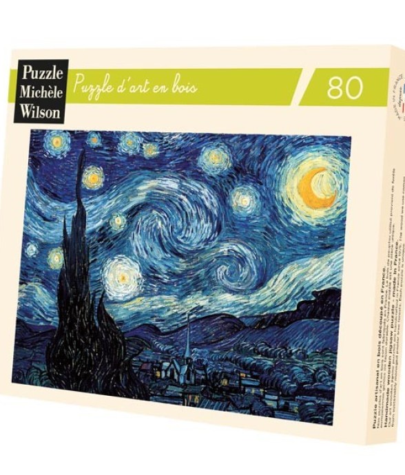 Puzzle en bois 80 pièces...