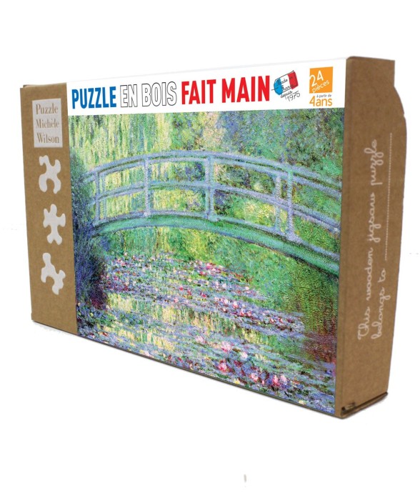 Puzzle en bois 24 pièces Le...