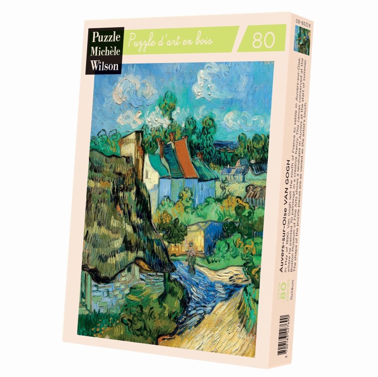 Puzzle en bois 80 pièces Auvers-sur-oise hc