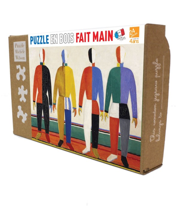 Puzzle en bois 24 pièces...