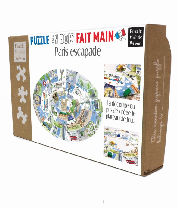 Puzzle en bois 34 pièces...