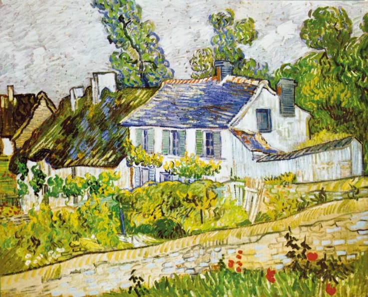 Puzzle en bois 500 pièces maison à Auvers