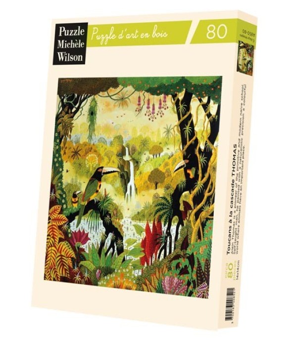 Puzzle en bois 80 Toucans à...