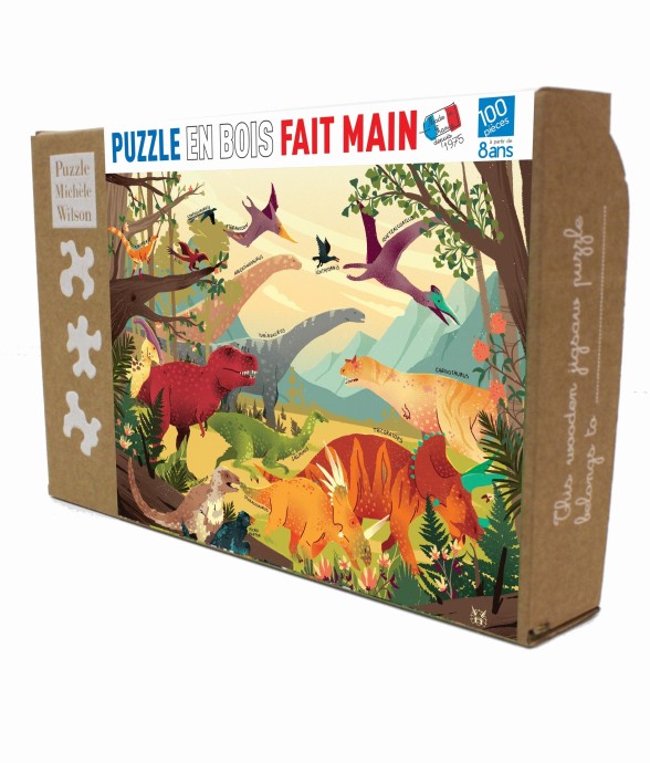 Puzzle en bois 100 pièces...