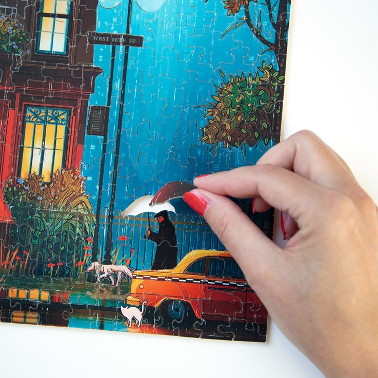Puzzle en bois 50 pièces When it rains
