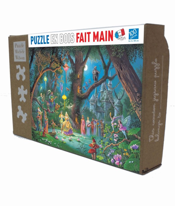 Puzzle en bois 100 pièces...