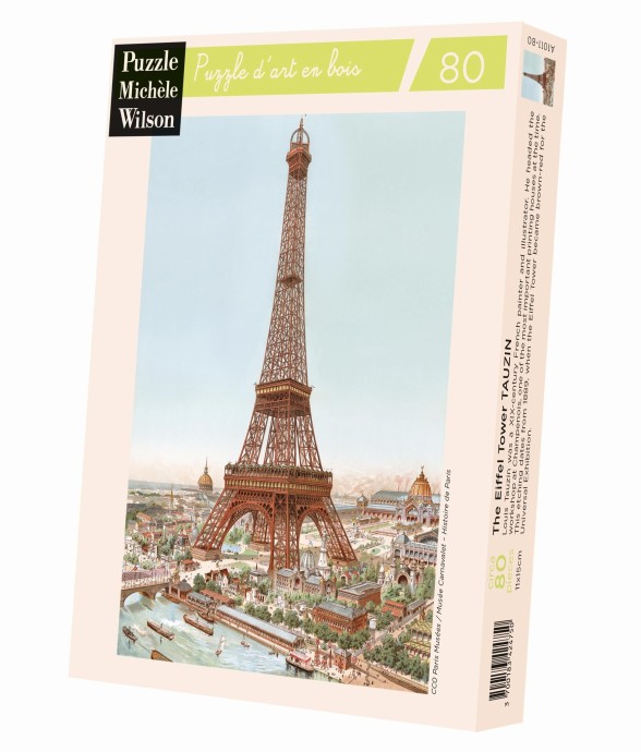 Puzze en bois 80 pièces La...