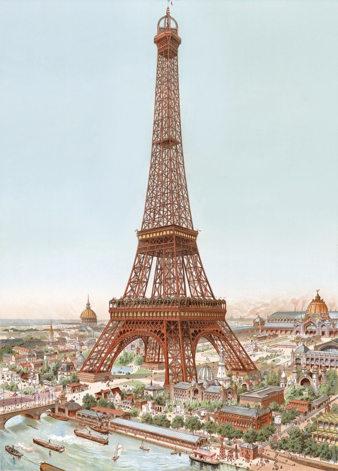 Puzze en bois 80 pièces La Tour Eiffel