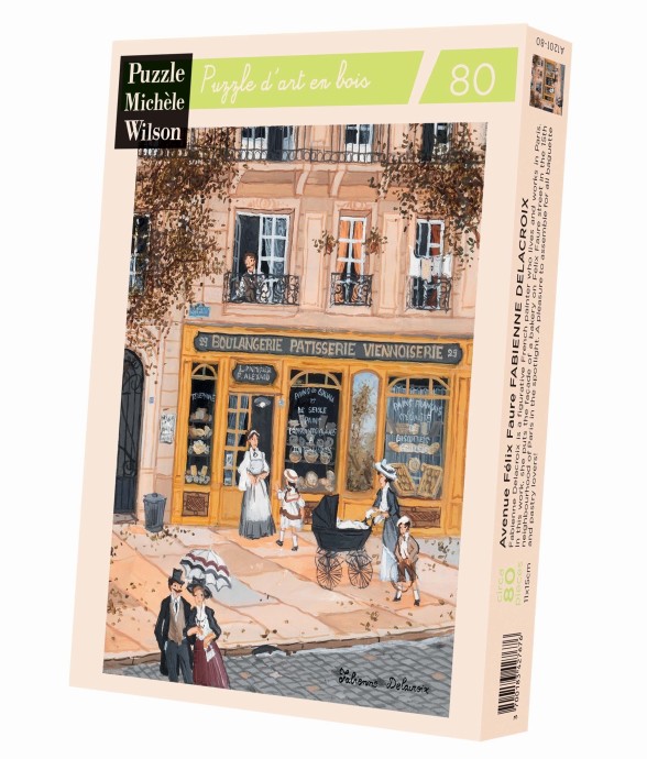 Puzzle en bois 80 pièces...