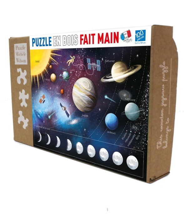 Puzzle en bois 100 pièces...