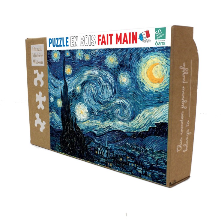 Puzzle en bois 50 pièces Nuit étoilée