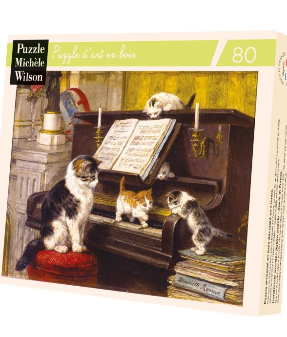 Puzzle en bois 80 pièces La...