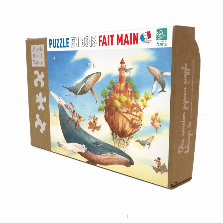 Puzzle en bois 50 pièces Odyssée fantastique