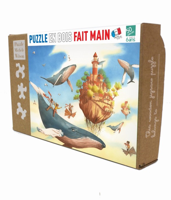 Puzzle en bois 50 pièces...